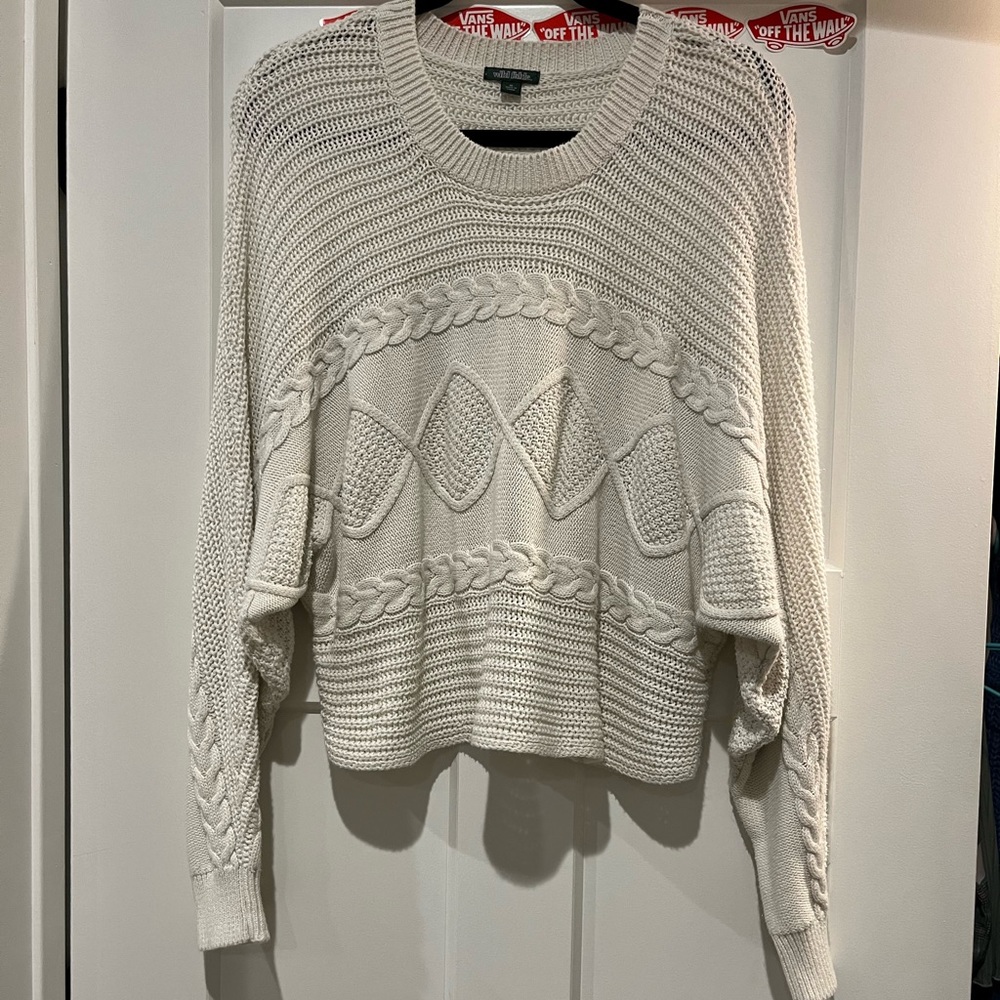 White sweater